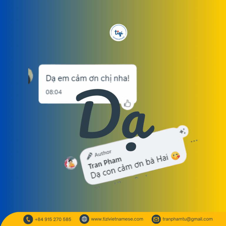 “How to Use ‘Dạ’ in Vietnamese | A Polite Beginner’s Guide”